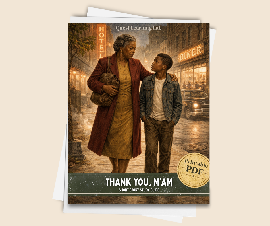 Thank You, M'am - A Gentle Short Story Unit - Image 4