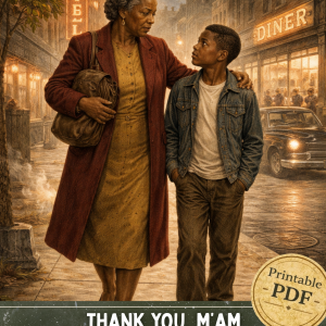 Thank You, M'am - A Gentle Short Story Unit